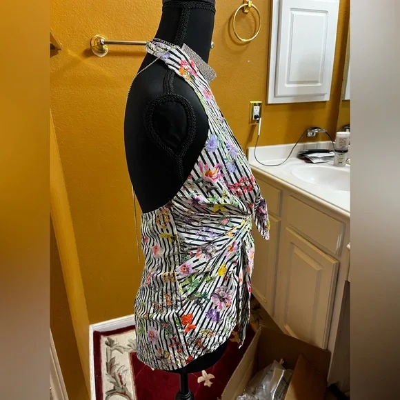 Zara Vibrant Patterned Blouse - Picture 3 of 5